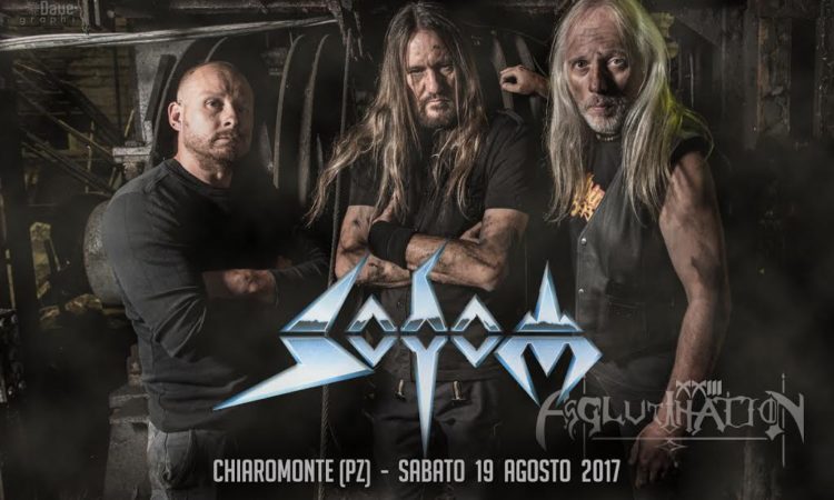Sodom, la band si esibirà all’Agglutination Metal Festival 2017