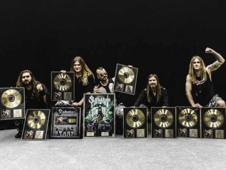Sabaton, dischi d’oro e di platino per gli eroi del metal svedesi