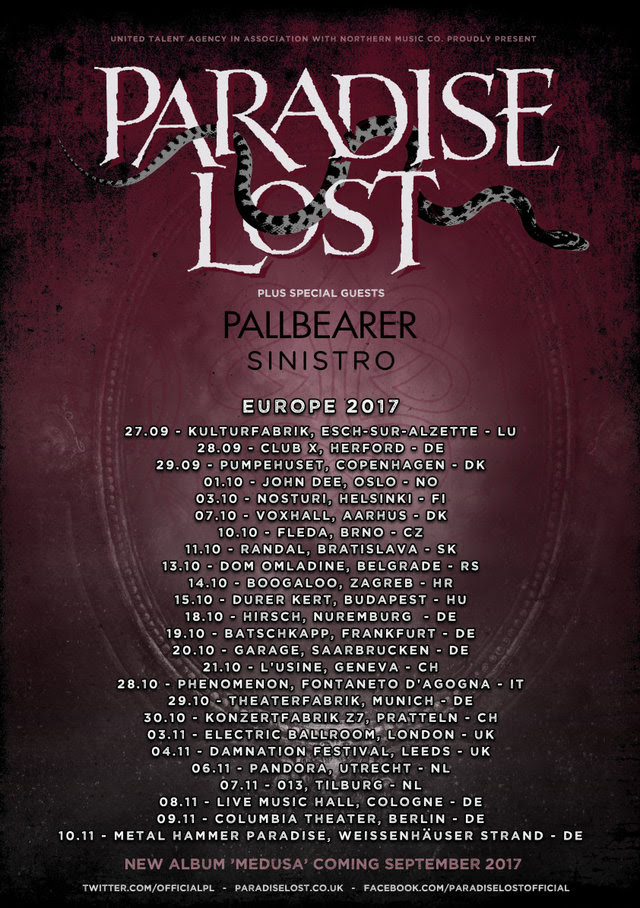 tour paradise lost