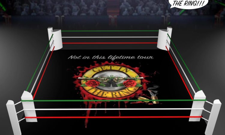 Guns N’ Roses, partecipa alla coreografia ‘Get In The Ring’ al concerto di Imola