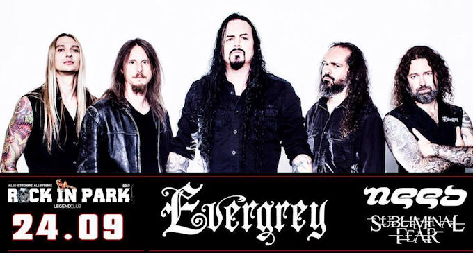 Evergrey + Need + Subliminal Fear @Legend 54 – Milano(MI), 24 settembre 2017