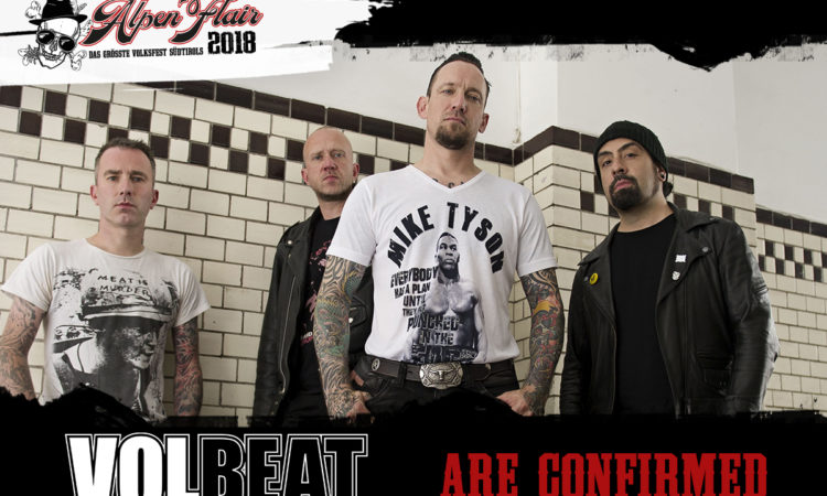 Alpen Flair 2018, annunciati i Volbeat
