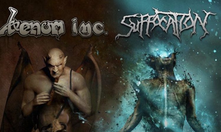 Venom Inc. e Suffocation, annunciato il tour europeo da co-headliner!
