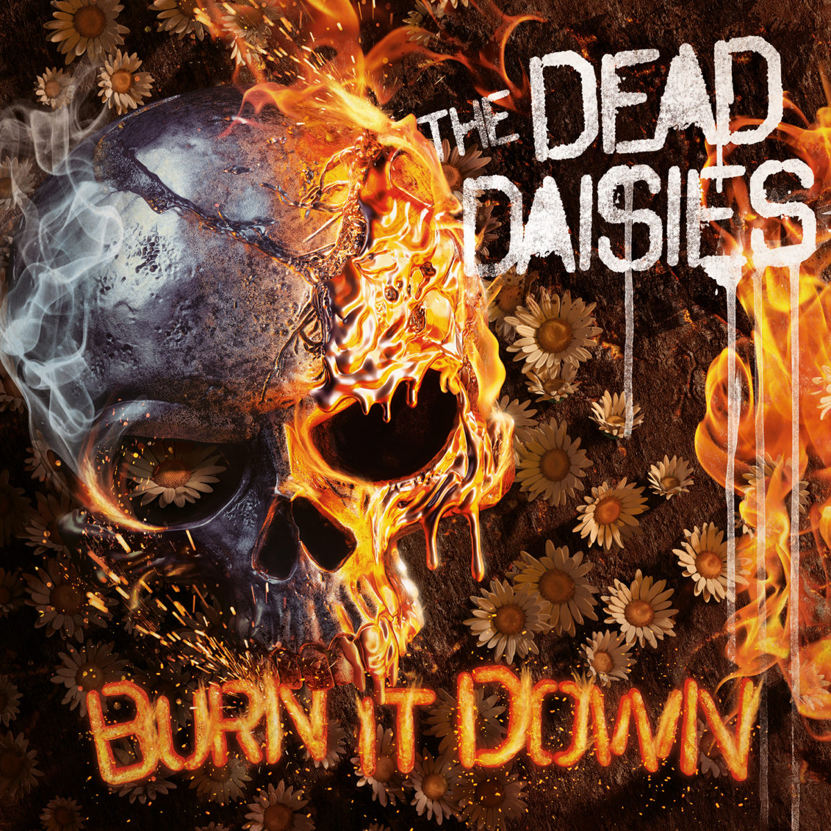 Risultati immagini per dead daisies burn it down cover album