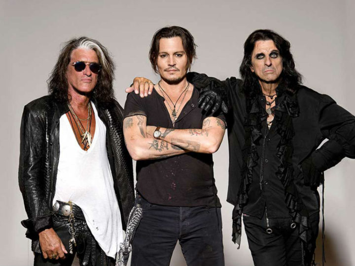 Hollywood Vampires, il video del debutto televisivo da cantante per Johnny Depp