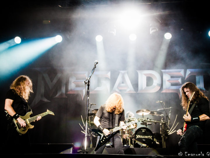 Megadeth, Dave Mustaine in studio per il nuovo disco