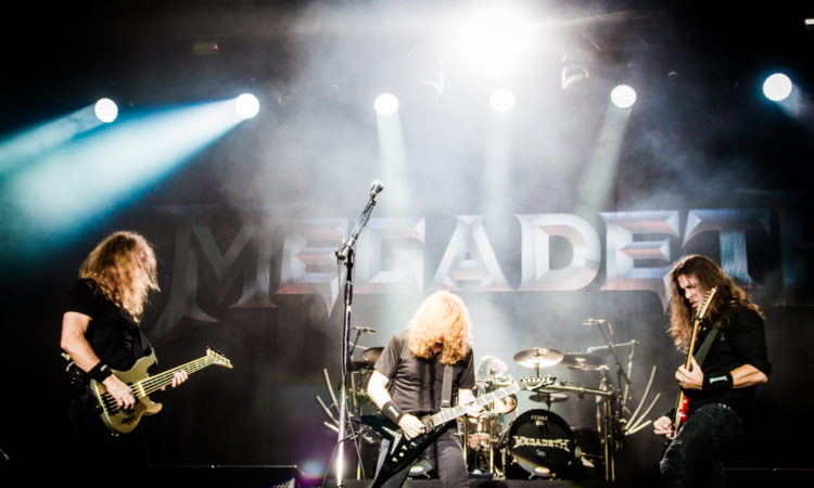 Megadeth, il playthrough video con Dirk Verbeuren  che esegue ‘Mechanix’