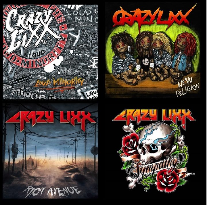 Crazy Lixx – Loud Minority/New Religion/Riot Avenue