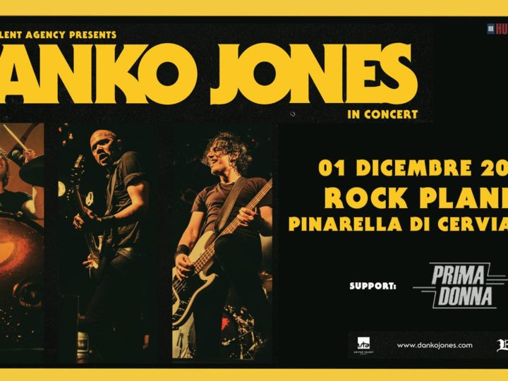 Contest, vinci biglietti per Danko Jones al Rock Planet di Cervia