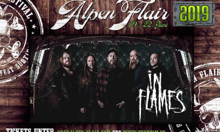Alpen Flair 2019, annunciati gli In Flames