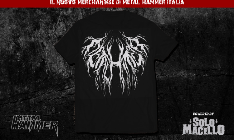 Metal Hammer Italia, torna il merch con una maglietta disegnata da SoloMacello