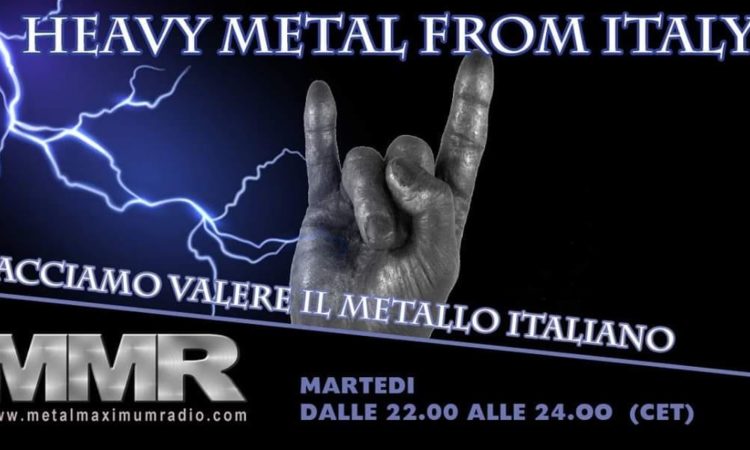 Radio FVIMI – la voce di Facciamo Valere il Metallo Italiano, il programma della puntata di Martedì 10 dicembre