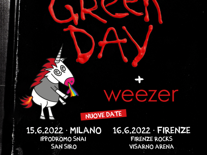 Green Day + Weezer  @Firenze Rocks -Visarno Arena, 16 giugno 2022