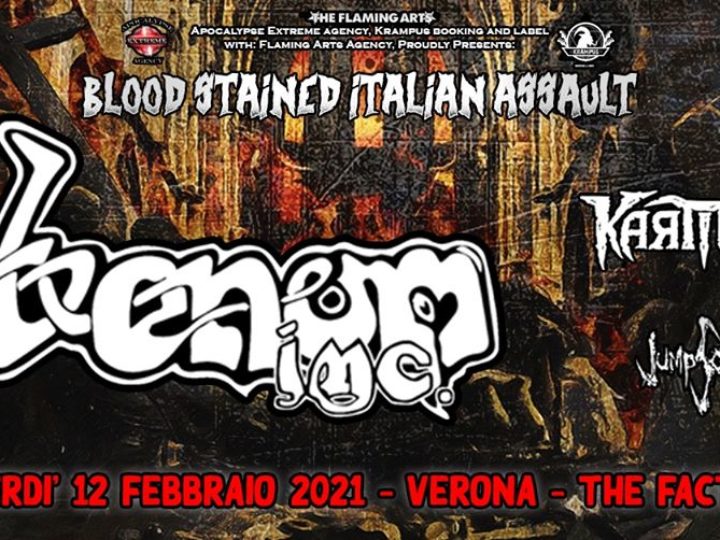 Venom Inc. + guest @The Factory – San Martino Buonalbergo (Vr), 12 febbraio 2021