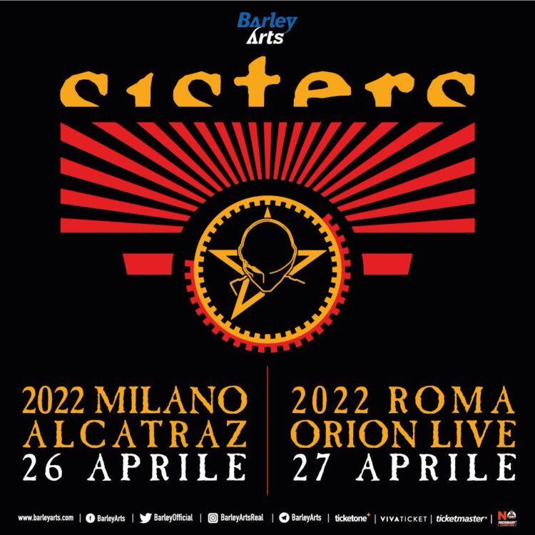 The Sisters of Mercy @ Orion Club – Ciampino (RM), 27 aprile 2022