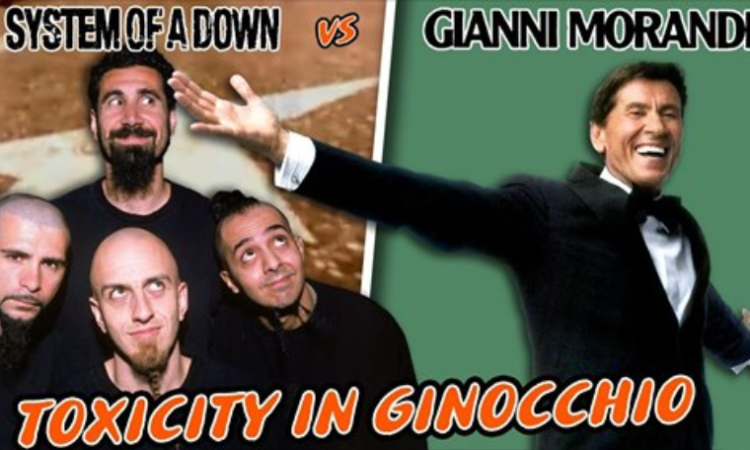 System Of A Down, assieme a Gianni Morandi nel mashup ‘Toxicity In Ginocchio’ di Bruxxx