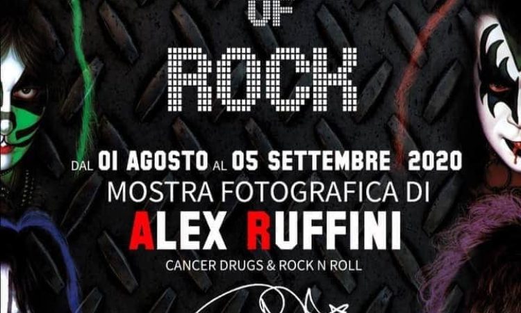 Alex Ruffini, la mostra fotografica ‘Monsters Of Rock’ a Forte Marghera