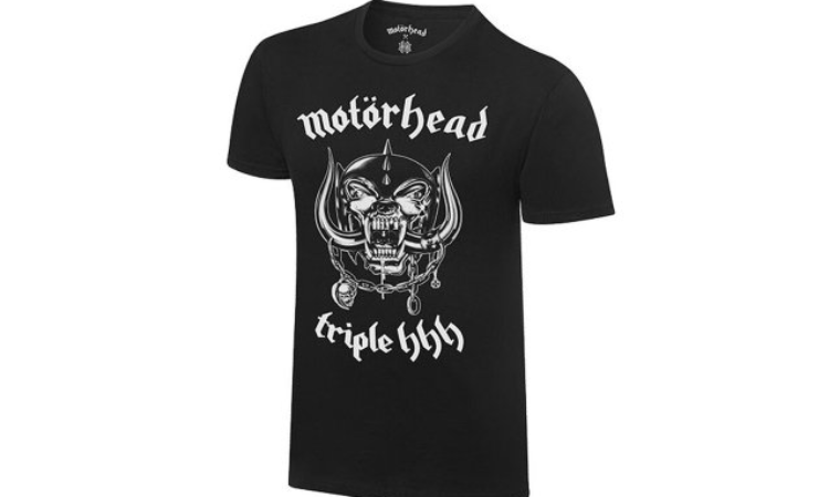 Motörhead, magliette in collaborazione con la WWE