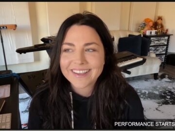 Evanescence @Rock Falcon Studio, 5 dicembre 2020