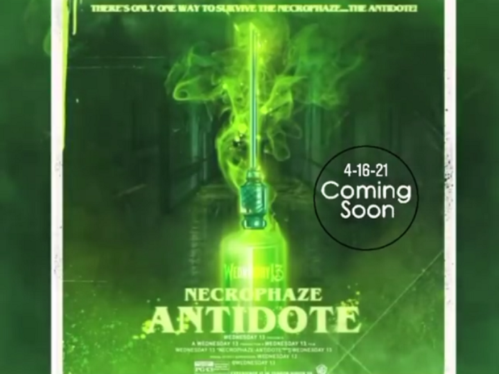 Wednesday13, ad aprile l’EP ‘Necrophaze: Antidote’