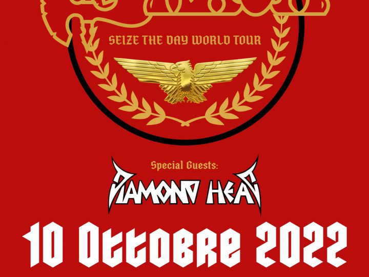 Saxon+Diamond Head @ Alcatraz – Milano, 10 ottobre 2022