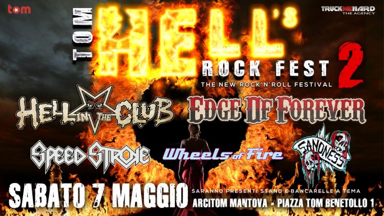 Hell’s Rock Fest 2 @ ArciTom Mantova 07 maggio 2022
