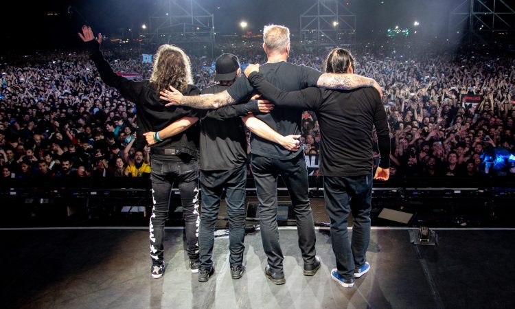 Metallica, video dal live a Santiago del Cile