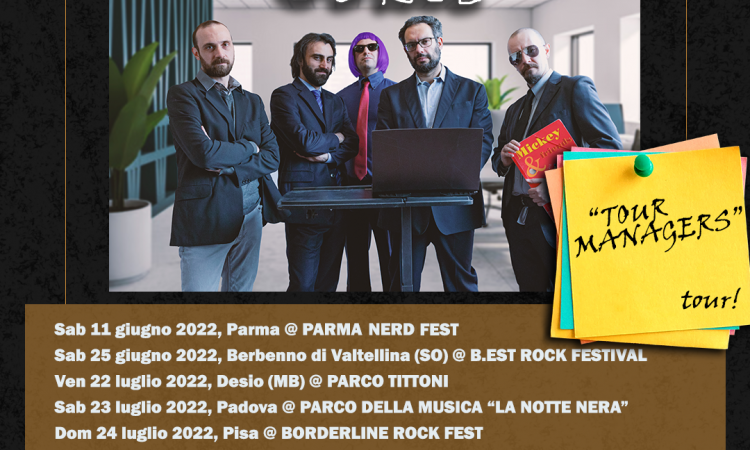 Nanowar Of Steel, annunciano dieci concerti in Italia nel 2022