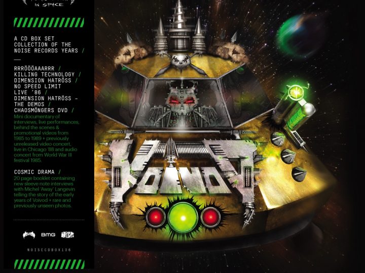 Voivod, la BMG pubblicherà il boxset ‘Forgotten in Space – The Noise Records Years Deluxe Box-Set’