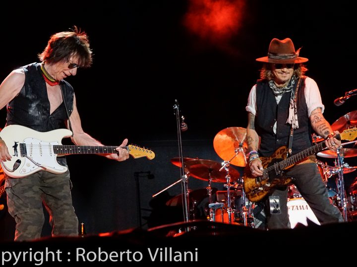 Jeff Beck + Johnny Depp @ Arena della Regina, Cattolica (RN), 21 luglio 2022
