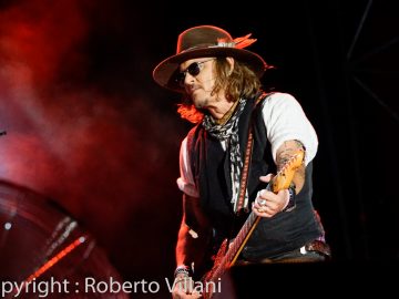 Jeff Beck + Johnny Depp @ Arena della Regina, Cattolica (RN), 21 luglio 2022