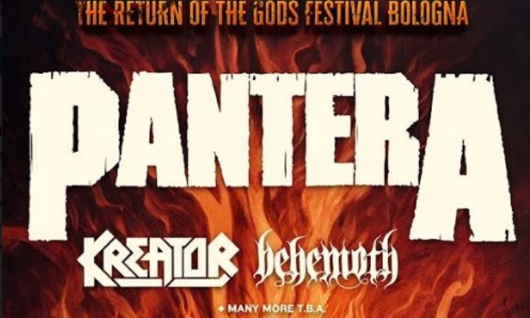 The Return Of The Gods, con i Pantera anche Behemoth e Kreator