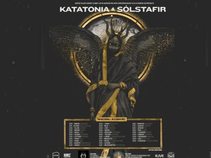 Katatonia e Solstafir, annunciato il tour europeo, una data in Italia a febbraio