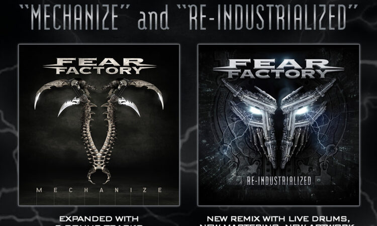 Fear Factory, in arrivo le ristampe di ‘Re-Industrialized’ e ‘Mechanize’