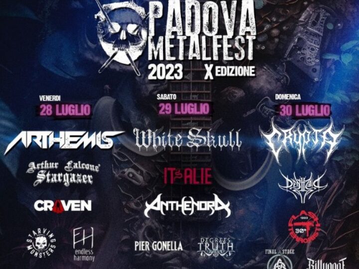 Padova Metal Fest X, svelato il cast completo