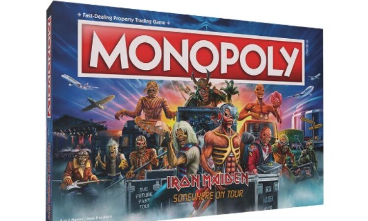 Iron Maiden, arriva il Monopoly “Somewhere On Tour Edition”