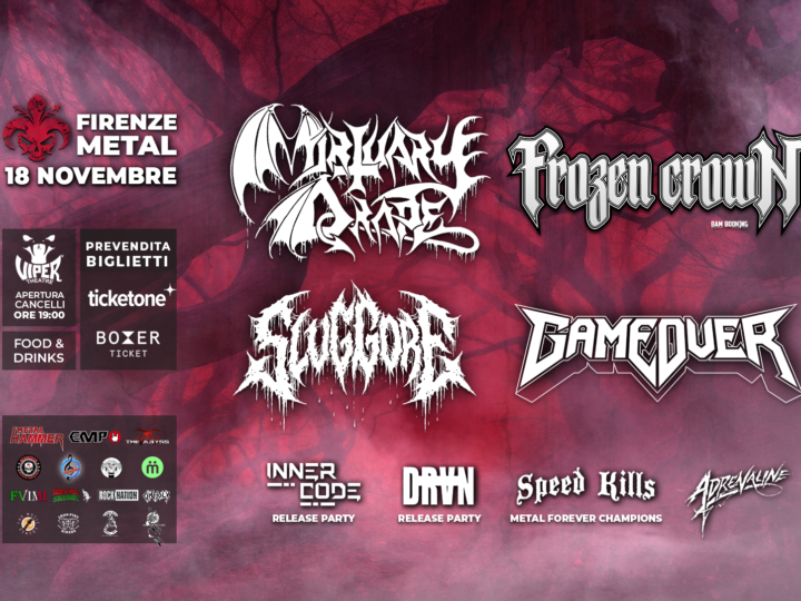 Firenze Metal, il festival toscano torna il 18 novembre 2023