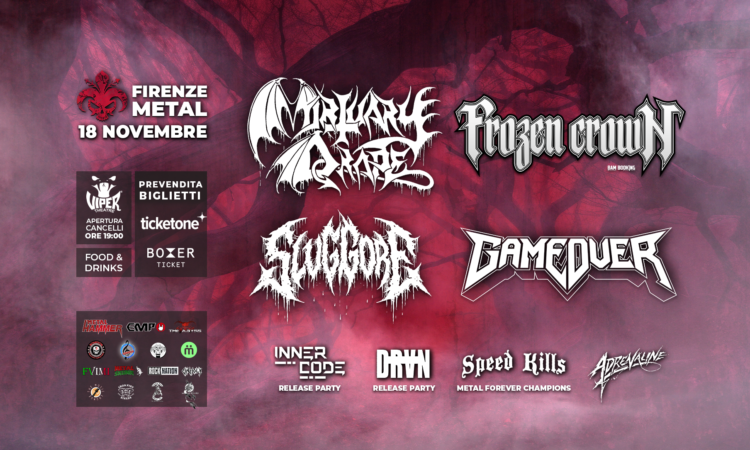 Firenze Metal, il festival toscano torna il 18 novembre 2023