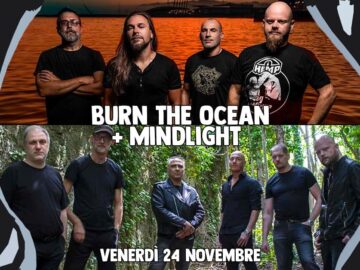 Mindlight + Burn The Ocean @ Raindogs, Savona, 25 novembre 2023