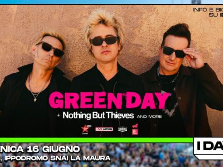 Green Day @ I Days 2024 – Ippodromo Snai La Maura – Milano, 16 giugno 2024
