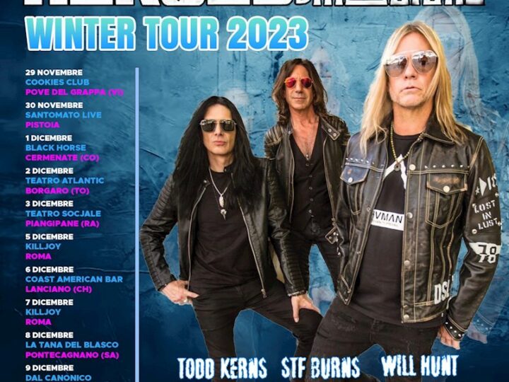 Heroes And Monsters, annunciato il tour italiano invernale (novembre/dicembre 2023)