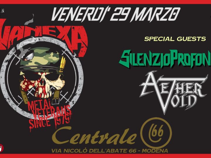 Vanexa + Silenzio Profondo + Aether Void live al Centrale 66 di Modena