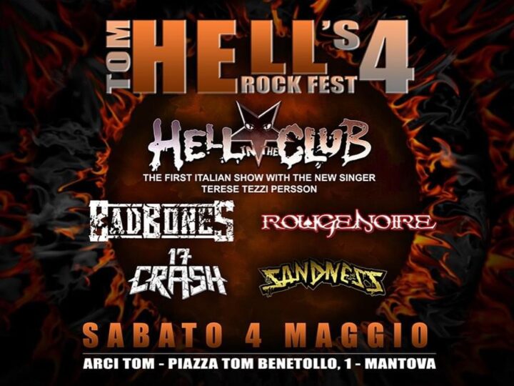 Tom Hell’s Rock Fest, annunciate le band