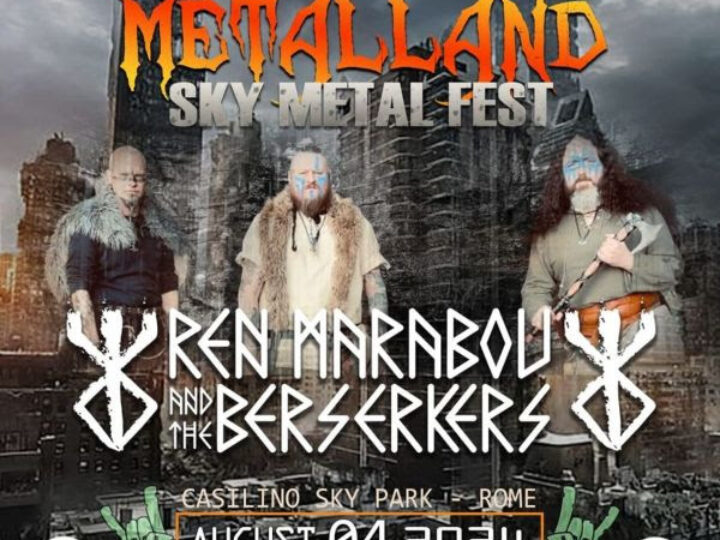 Ren Marabou And The Berserkers, in Italia ad agosto sul palco del Metalland Festival di Roma