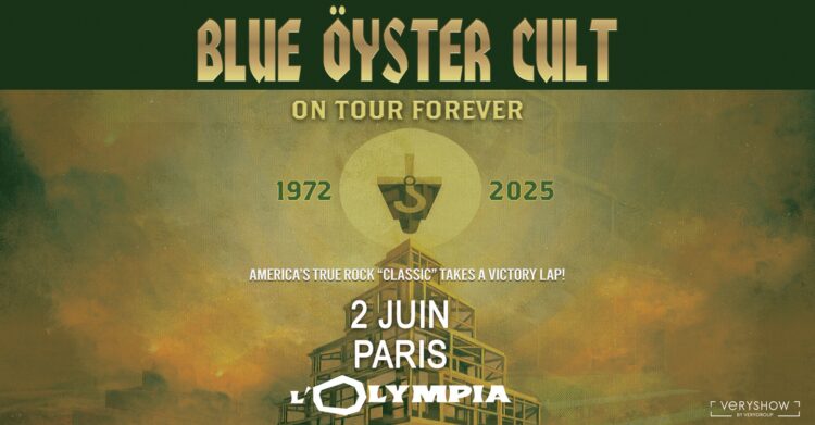 Blue Öyster Cult @ L’Olympia – Paris, 2 giugno 2025