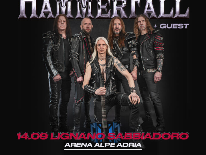 Hammerfall @ Arena Alpe Adria – Lignano Sabbiadoro ( UD ), 14 settembre 2025