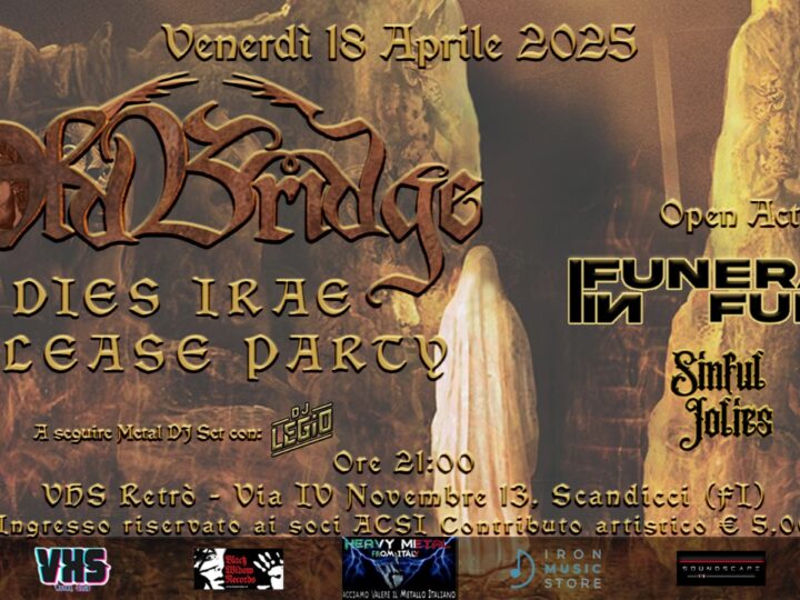 Old Bridge Metal Band, il release party del nuovo album ‘Dies Irae’