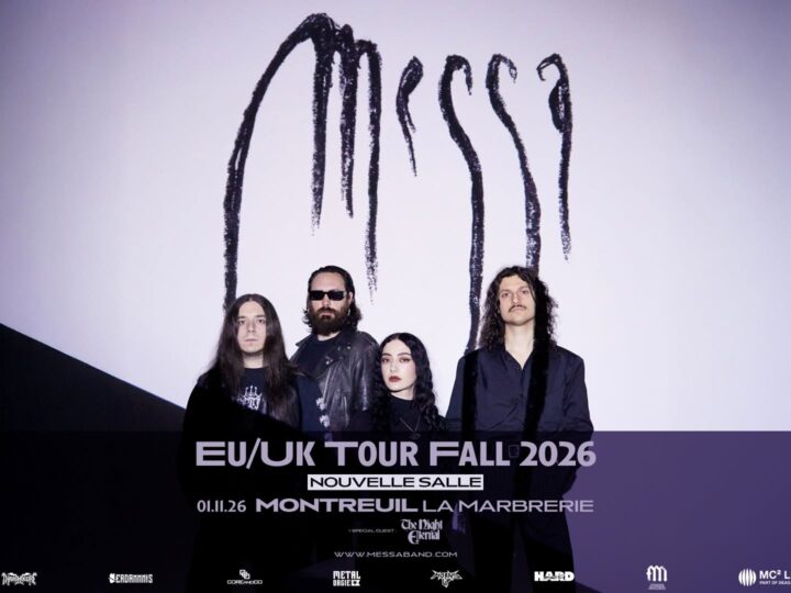 Messa @ La Marbrerie – Parigi, 1 novembre 2026
